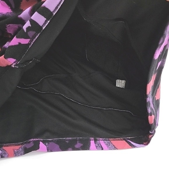 Ricki's Sleeveless Tiered Sheath Sleeveless Dress Purple Black Lined Stretch XL - Picture 7 of 15